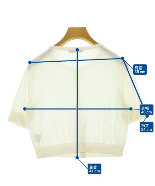 ANAYI（アナイ）カーディガン 白 サイズ:36(S位) レディース/2200616860076