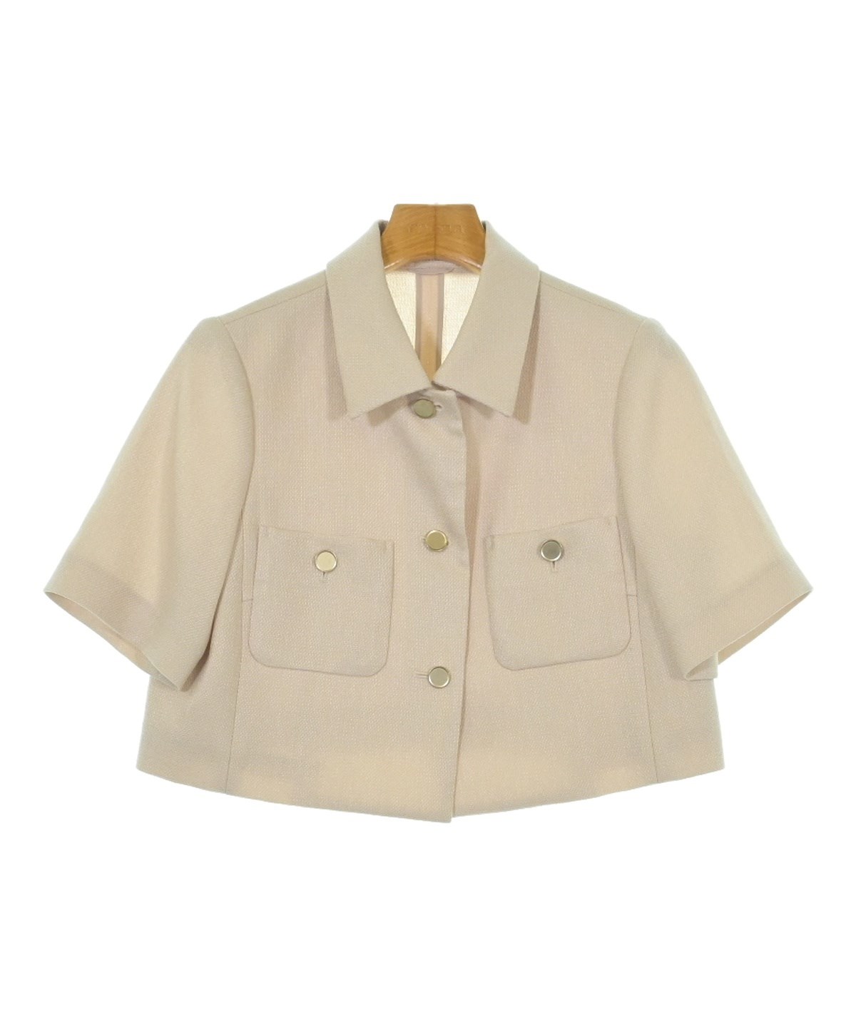 ANAYI（アナイ）ジャケット ベージュ サイズ:36(S位) レディース