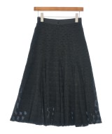 ANAYI（アナイ）ひざ丈スカート 黒 サイズ:36(S位) レディース/2200614838022