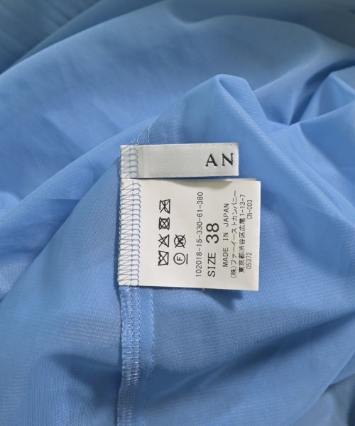 ANAYI（アナイ）ブラウス 青 サイズ:38(M位) レディース/2200616896136