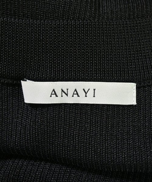 ANAYI（アナイ）ベスト 黒 サイズ:38(M位) レディース/2200606761024