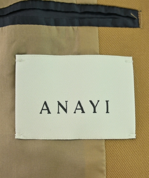 ANAYI（アナイ）テーラードジャケット ベージュ サイズ:38(M位) レディース/2200606366069