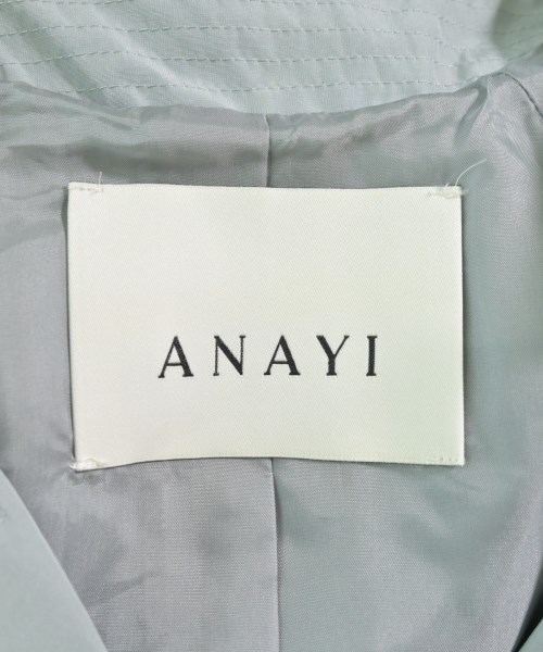 ANAYI（アナイ）トレンチコート 青 サイズ:36(S位) レディース/2200613674010