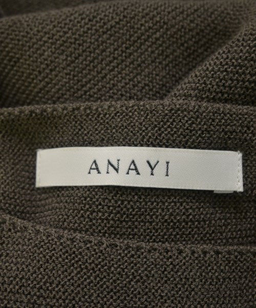 ANAYI（アナイ）ニット・セーター 茶 サイズ:36(S位) レディース/2200608025087