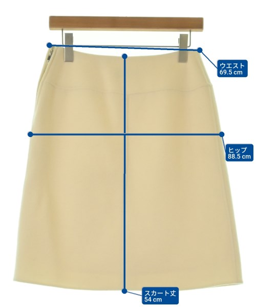 ANAYI（アナイ）ロング・マキシ丈スカート 白 サイズ:38(M位) レディース/2200668492157