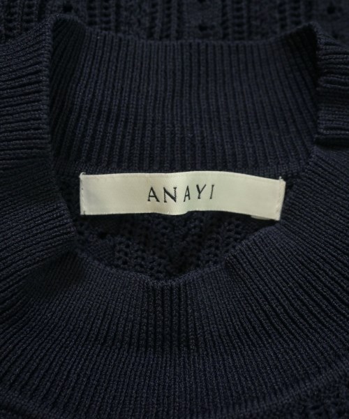 ANAYI（アナイ）ニット・セーター 紺 サイズ:-(XS位) レディース/2200669998030