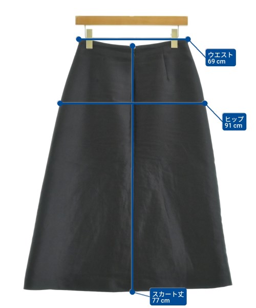 ANAYI（アナイ）ロング・マキシ丈スカート 黒 サイズ:38(M位) レディース/2200670283163