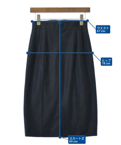 ANAYI（アナイ）ロング・マキシ丈スカート 紺 サイズ:36(S位) レディース/2200677798028