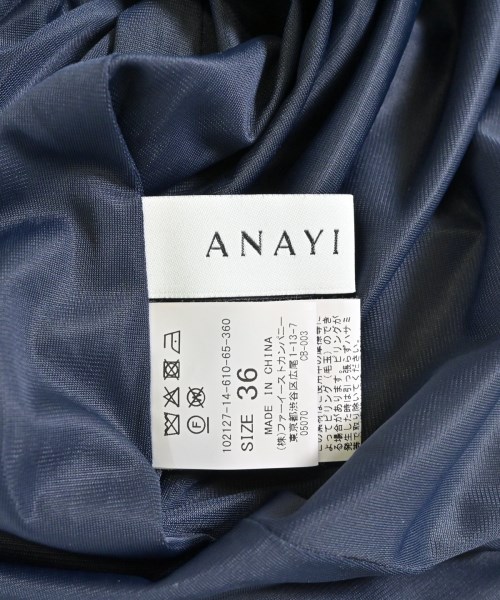 ANAYI（アナイ）ワンピース 紺 サイズ:36(S位) レディース/2200677798066