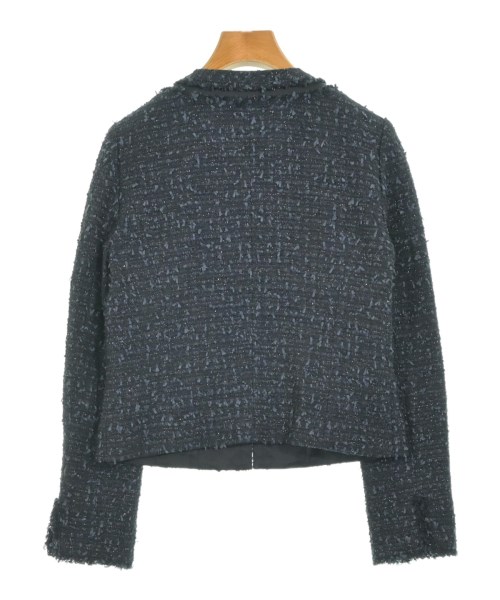 ANAYI（アナイ）ノーカラージャケット 紺 サイズ:36(S位) レディース/2200673782014