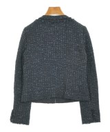 ANAYI（アナイ）ノーカラージャケット 紺 サイズ:36(S位) レディース/2200673782014