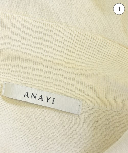 ANAYI（アナイ）ニット・セーター 白 サイズ:38(M位) レディース/2200681391024