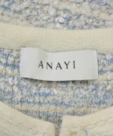 ANAYI（アナイ）ノーカラージャケット 白 サイズ:38(M位) レディース/2200676082036
