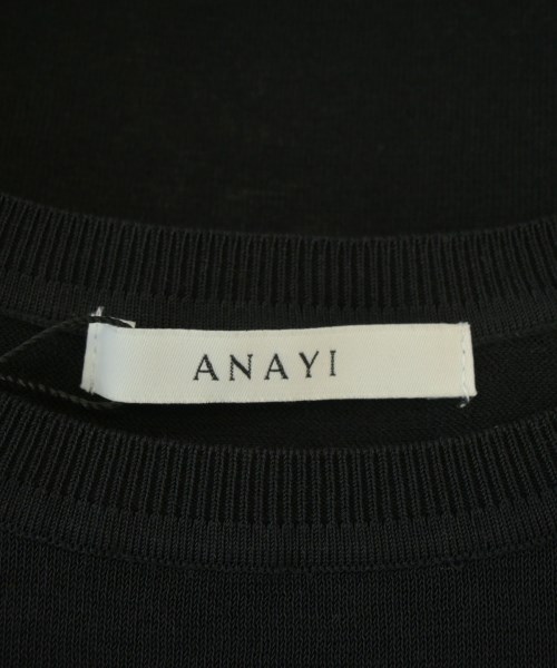 ANAYI（アナイ）ニット・セーター 黒 サイズ:38(M位) レディース/2200694716012