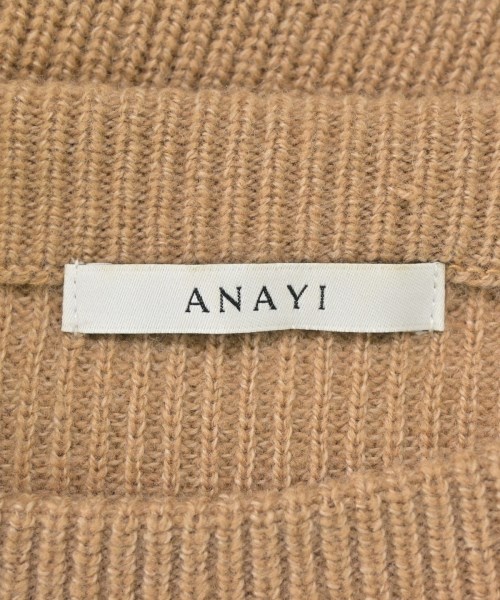 ANAYI（アナイ）ニット・セーター 茶 サイズ:38(M位) レディース/2200692412046