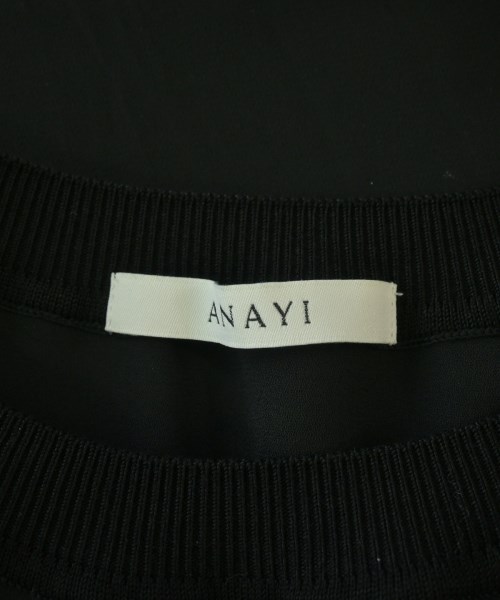 ANAYI（アナイ）ブラウス 黒 サイズ:36(S位) レディース/2200692092057