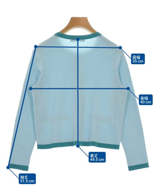 ANAYI（アナイ）カーディガン 青 サイズ:38(M位) レディース/2200650741041