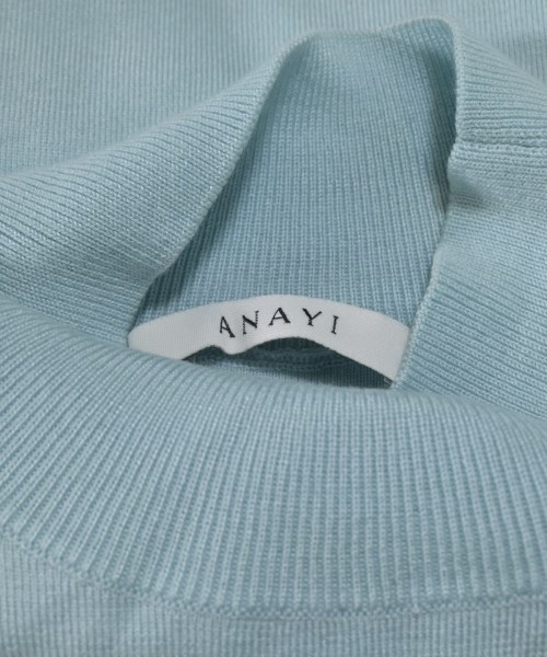 ANAYI（アナイ）ニット・セーター 青 サイズ:38(M位) レディース/2200650741058