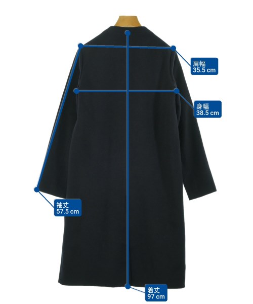 ANAYI（アナイ）コート 紺 サイズ:34(XS位) レディース/2200650826038