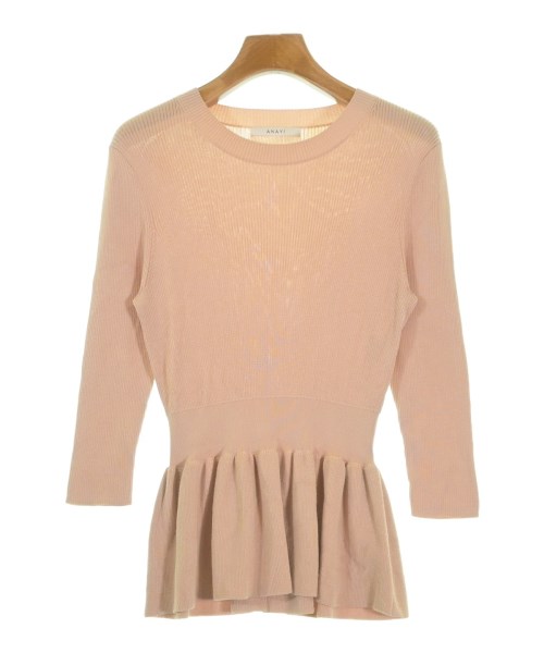 ANAYI(アナイ)ニット・セーター ピンク サイズ:38(M位)/2200659217035