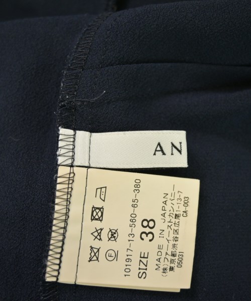 ANAYI（アナイ）ブラウス 紺 サイズ:38(M位) レディース/2200657520243