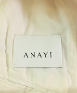 ANAYI（アナイ）ノーカラージャケット 白 サイズ:38(M位) レディース/2200713674019