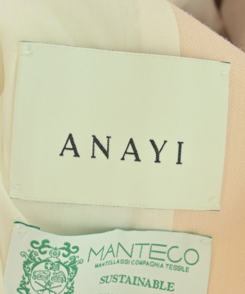 ANAYI（アナイ）テーラードジャケット ピンク サイズ:38(M位) レディース/2200713939057