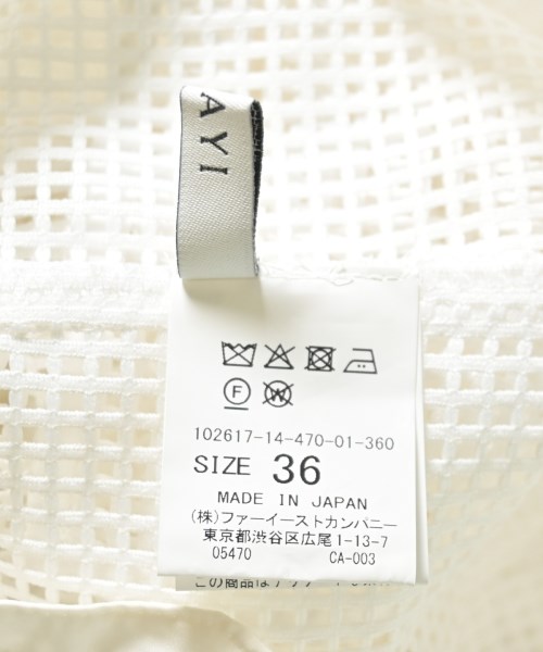 ANAYI（アナイ）ワンピース 白 サイズ:36(S位) レディース/2200714653020