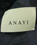 ANAYI（アナイ）ノーカラージャケット 紺 サイズ:34(XS位) レディース/2200712480109