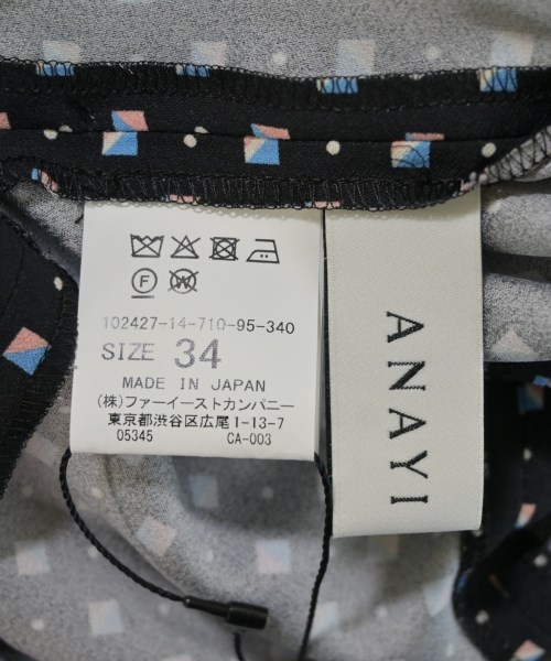ANAYI（アナイ）ワンピース 黒 サイズ:34(XS位) レディース/2200712480222