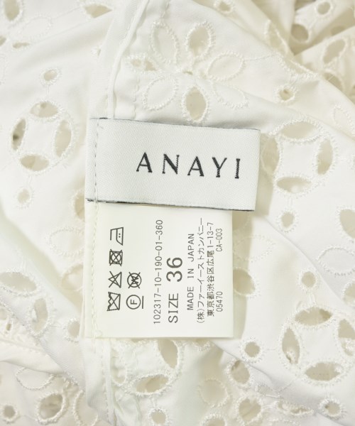 ANAYI（アナイ）その他 白 サイズ:36(S位) レディース/2200719642074