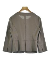 ANAYI（アナイ）ノーカラージャケット 茶 サイズ:-(M位) レディース/2200719642166