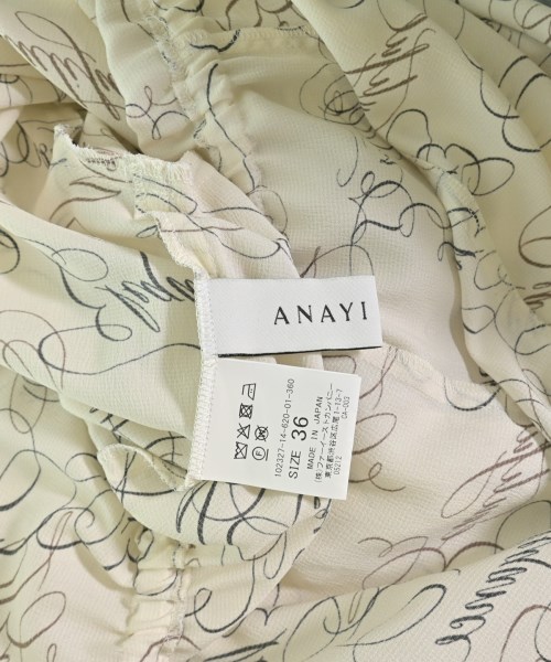 ANAYI（アナイ）ワンピース 白 サイズ:36(S位) レディース/2200719642203