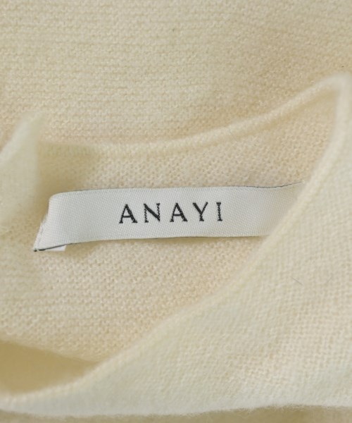 ANAYI（アナイ）ニット・セーター 白 サイズ:38(M位) レディース/2200719642333