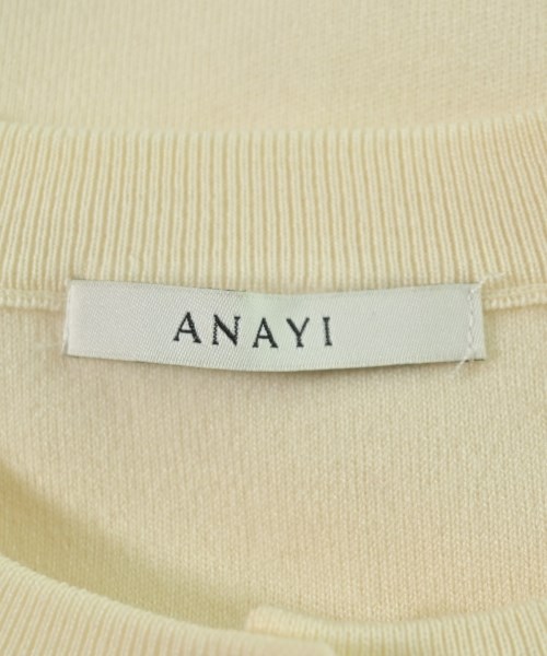 ANAYI（アナイ）カーディガン 黄 サイズ:38(M位) レディース/2200719642364