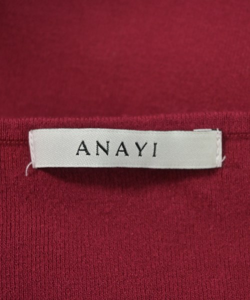 ANAYI（アナイ）ニット・セーター 赤 サイズ:38(M位) レディース/2200719642401