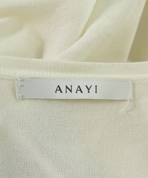 ANAYI（アナイ）カーディガン 白 サイズ:38(M位) レディース/2200719642579