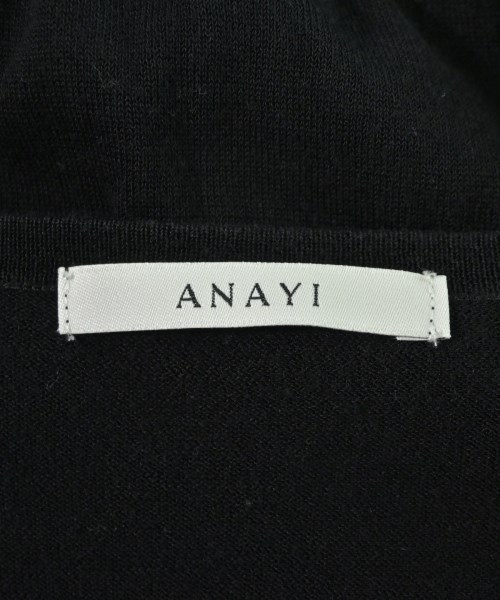 ANAYI（アナイ）カーディガン 黒 サイズ:38(M位) レディース/2200719642586