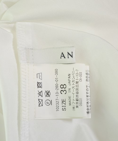 ANAYI（アナイ）ブラウス 白 サイズ:38(M位) レディース/2200719642784