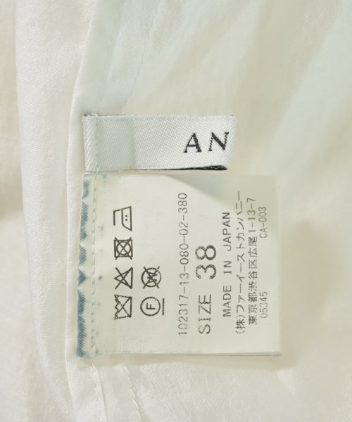 ANAYI（アナイ）ブラウス 白 サイズ:38(M位) レディース/2200719642807