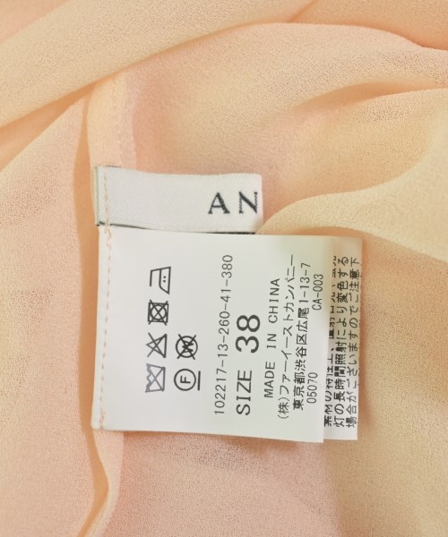 ANAYI（アナイ）ブラウス オレンジ サイズ:38(M位) レディース/2200719702020