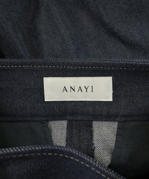 ANAYI（アナイ）デニムパンツ 紺 サイズ:36(S位) レディース/2200719702112