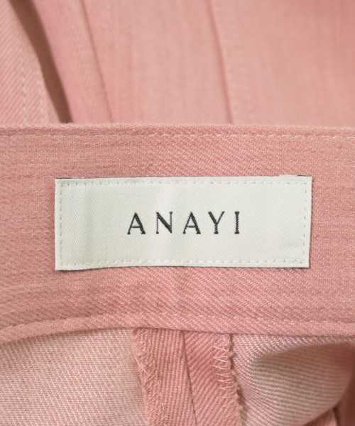 ANAYI（アナイ）デニムパンツ ピンク サイズ:36(S位) レディース/2200719702136