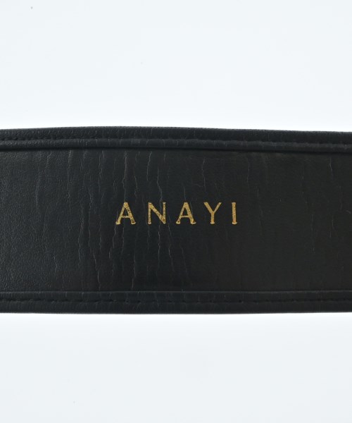 ANAYI（アナイ）ベルト ベージュ サイズ:- レディース/2200719702600