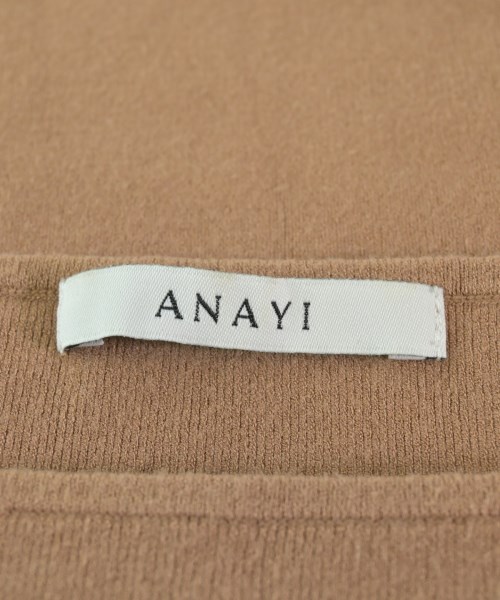 ANAYI（アナイ）ニット・セーター 茶 サイズ:38(M位) レディース/2200637169202