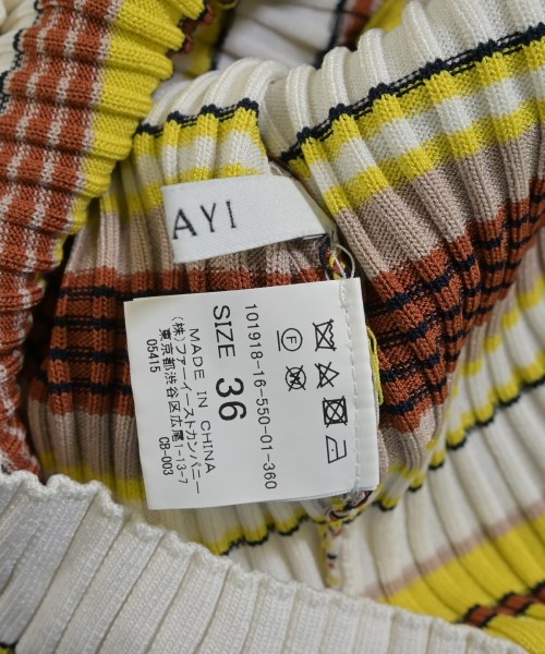 ANAYI（アナイ）ニット・セーター 白 サイズ:36(S位) レディース/2200646593029