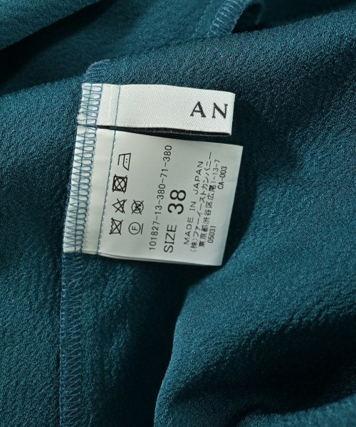 ANAYI（アナイ）ブラウス 青 サイズ:38(M位) レディース/2200645472028