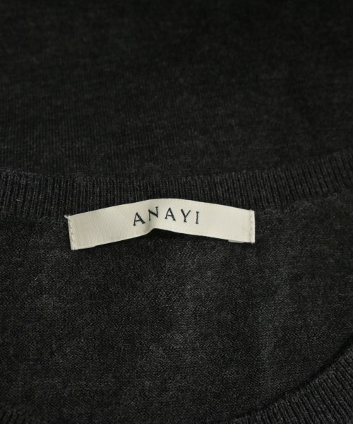 ANAYI（アナイ）ニット・セーター 黒 サイズ:36(S位) レディース/2200648431039