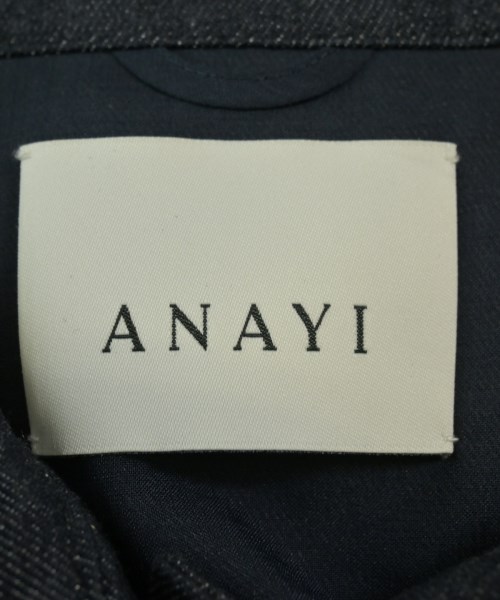 ANAYI（アナイ）デニムジャケット 紺 サイズ:36(S位) レディース/2200639717029