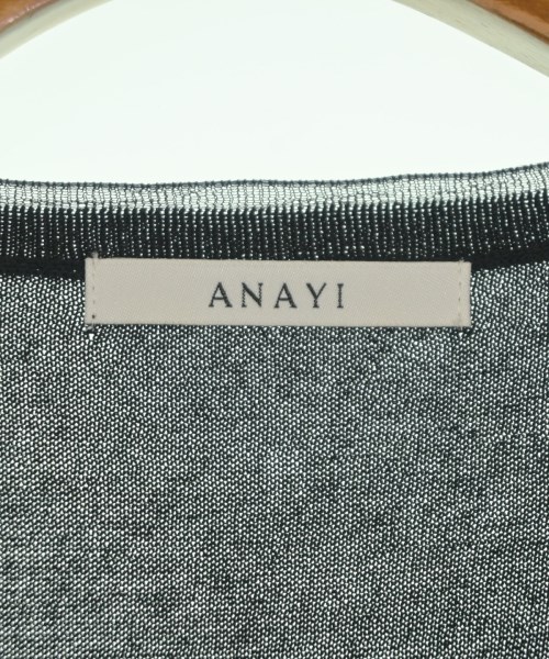 ANAYI（アナイ）ニット・セーター 黒 サイズ:38(M位) レディース/2200636134676